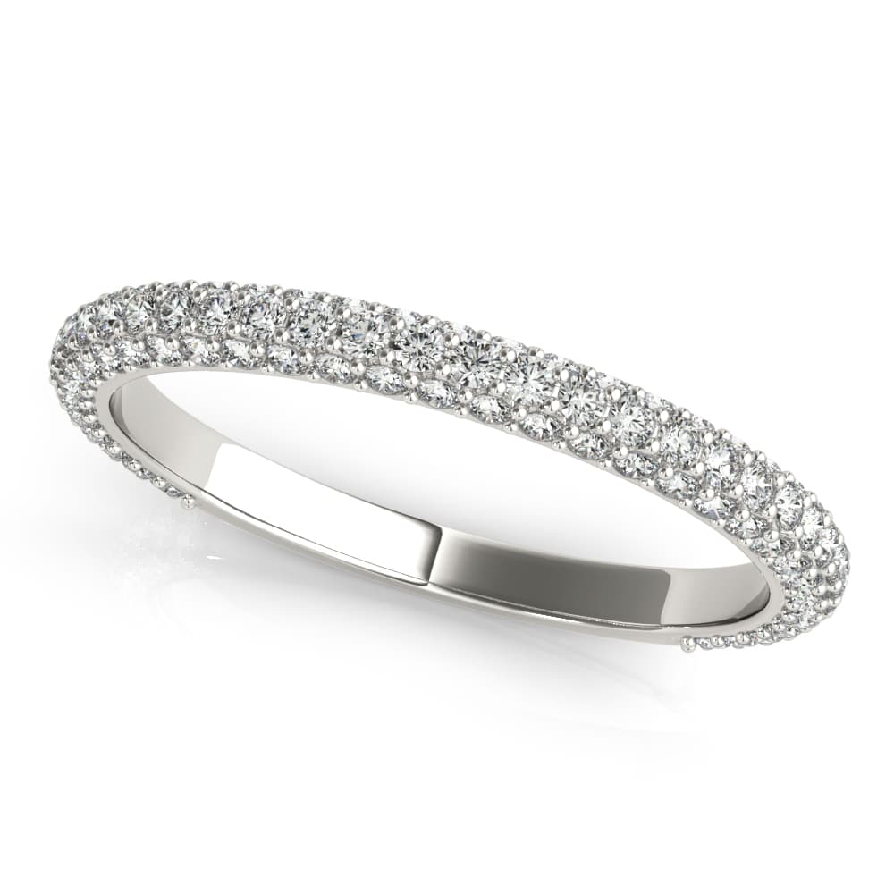 New Styles Wedding Band preview in White 14kt gold