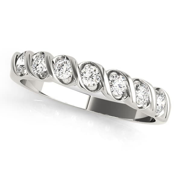 S Bands Wedding Band preview in White 14kt gold