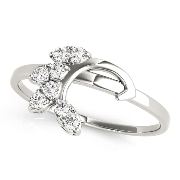 Wraps and Inserts Wedding Band preview in White 14kt gold